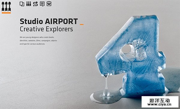 Studio AIRPORT in 70 Best Creative Websites of 2012