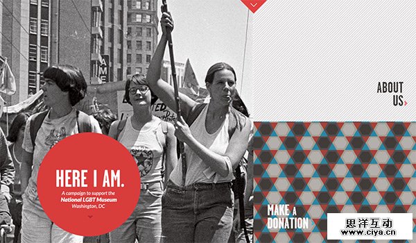 National LGBT Museum in 70 Best Creative Websites of 2012
