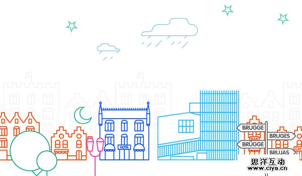Visit Bruges in 70 Best Creative Websites of 2012
