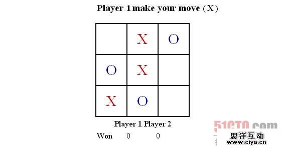  JQuery Tic Tac Toe