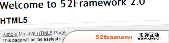 分享10个便利的 HTML5/CSS3框架
