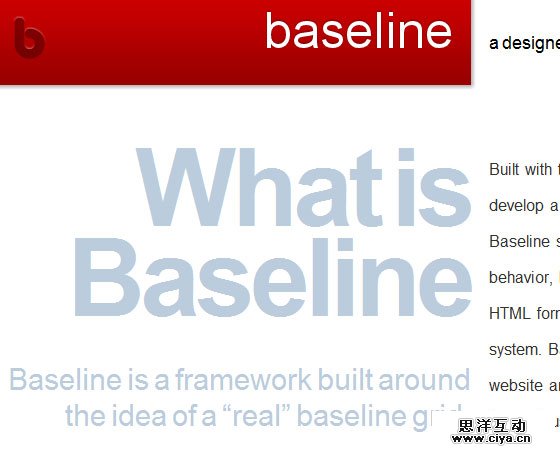 Baseline CSS