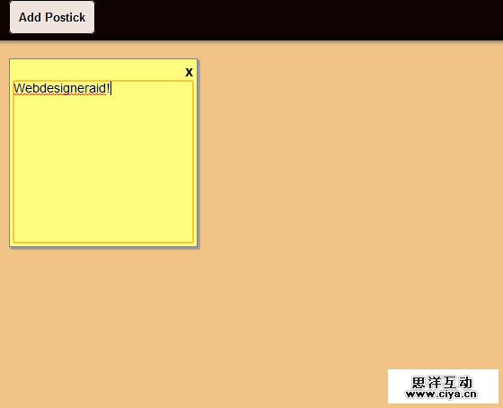 Create Posticks Sticky Notes App with HTML5, CSS3, and jQuery