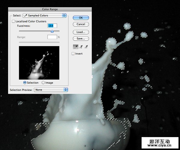 利用Photoshop合成一个飞溅特效性感女郎