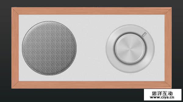 创建逼真写实的高质感收音机