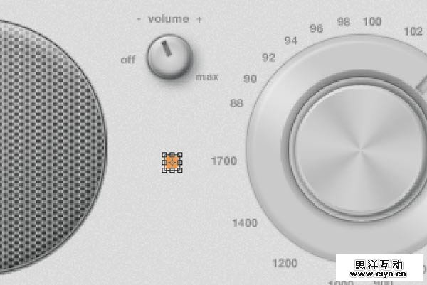 创建逼真写实的高质感收音机
