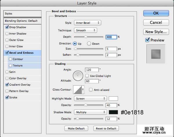 创建逼真写实的高质感收音机