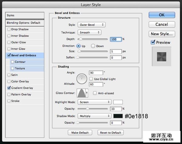 创建逼真写实的高质感收音机