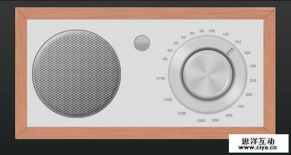创建逼真写实的高质感收音机