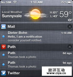Notification-center