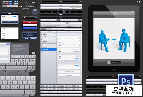 30个免费的精美 iPhone, iPad, iOS, Mac 界面素材,互联网的一些事
