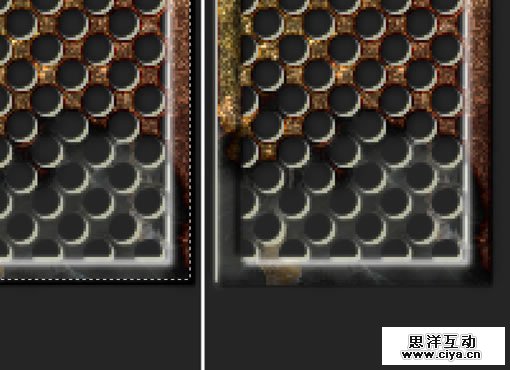 130RV3961Z 14I4S 在Photoshop中制作斑驳的彩色生锈金属文字