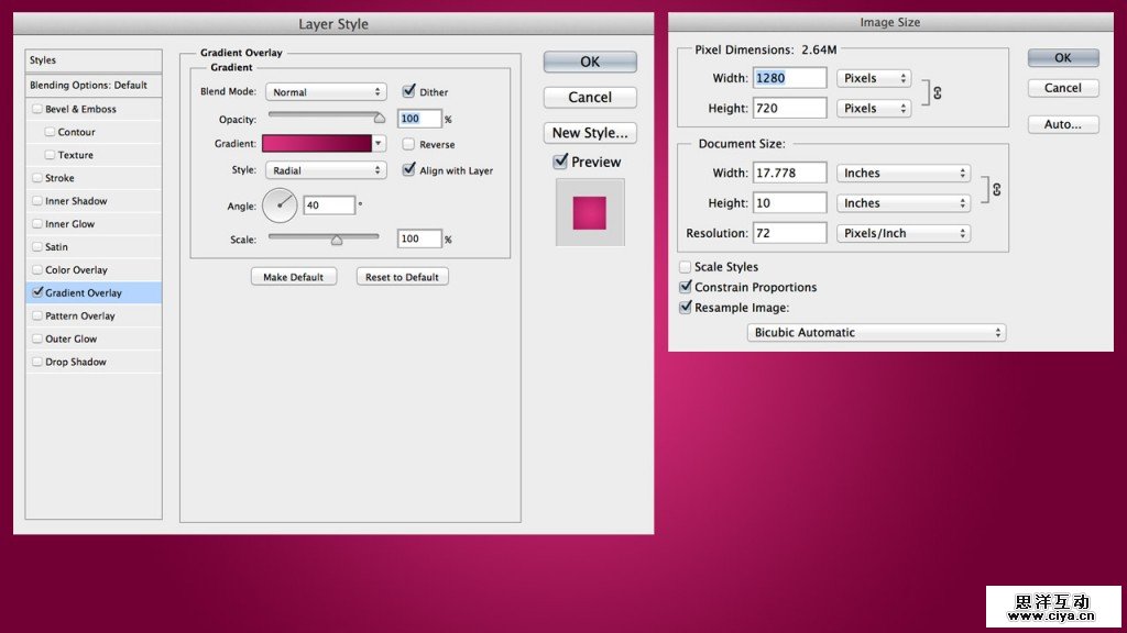 chocolate startingdocument 1024x576 Chocolate Text Effect in Photoshop for Valentines Day