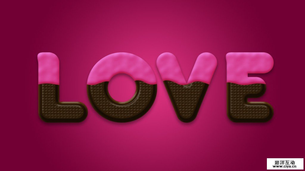 chocolate final 1024x576 Chocolate Text Effect in Photoshop for Valentines Day