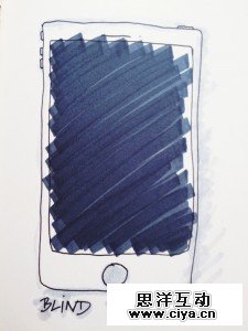 关心特殊人群，为盲人设计App,互联网的一些事