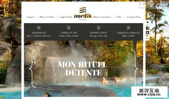 国外酷站：25个精美的国外旅游网站设计作品,互联网的一些事
