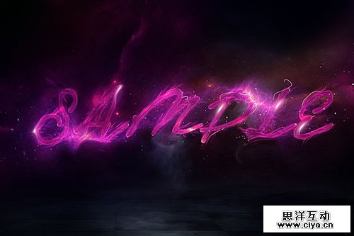 Create Deep Space Text Effect in Photoshop