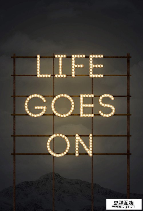 Create an Illuminated Text Effect in Photoshop