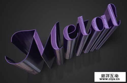 Create a Sleek Metallic 3D Text Effect in Photoshop CS6