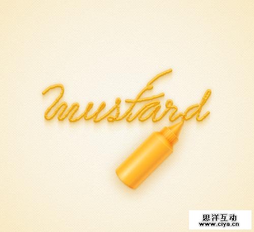 Create a Mustard Text Effect in Adobe Illustrator