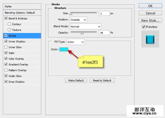 2 stroke 550x394 Create Unique Neon Text Effect in Photoshop