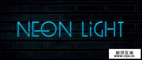 2 effect 550x234 Create Unique Neon Text Effect in Photoshop