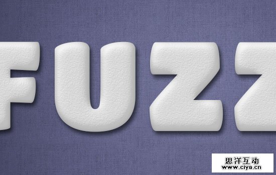 Striped Fuzzy Text Effect step 2