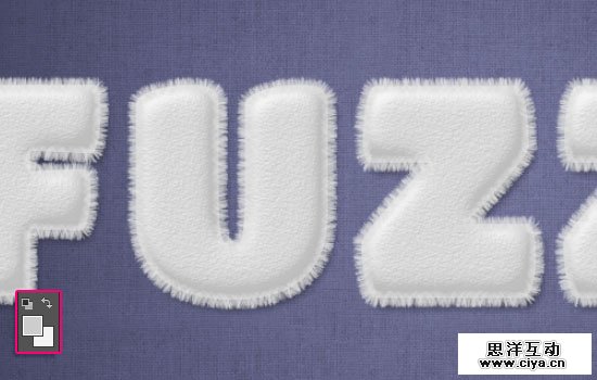 Striped Fuzzy Text Effect step 4