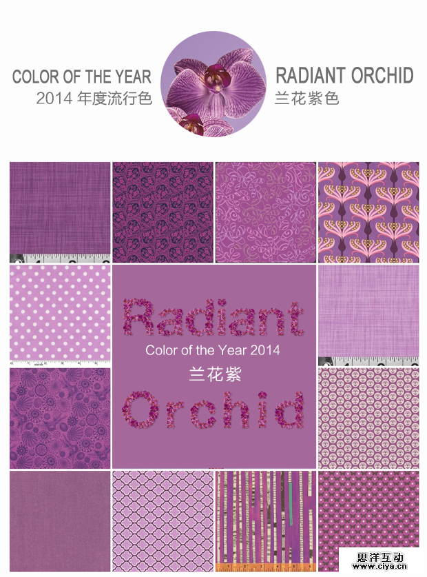设计师们！来了解一下2014年春季流行色