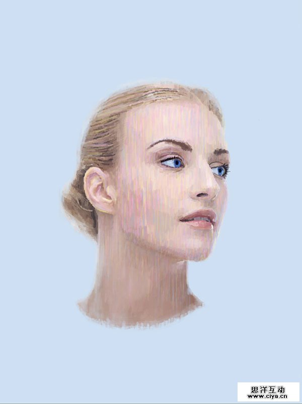 13863840931482221 在Photoshop中创建点彩油墨画人物肖像