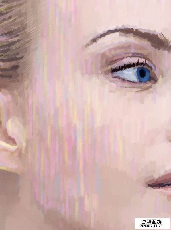 138638409319716 在Photoshop中创建点彩油墨画人物肖像