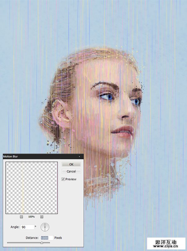13863840937054411 在Photoshop中创建点彩油墨画人物肖像