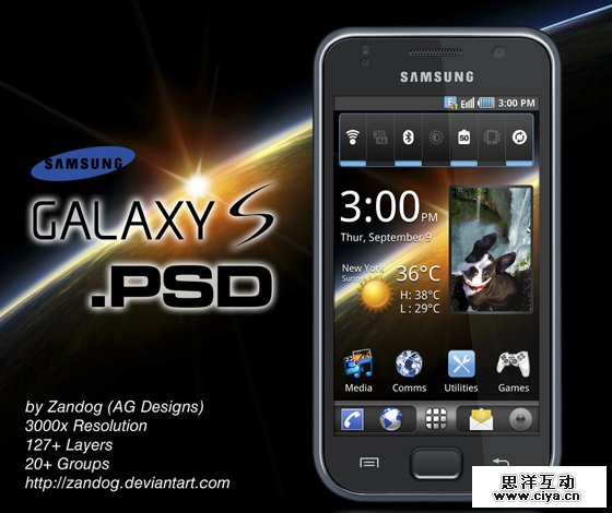 45套精美的手机界面设计素材和线框图设计工具,互联网的一些事