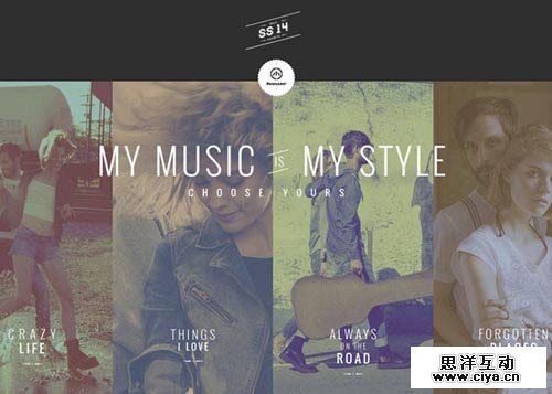 Music is my style 网页设计欣赏