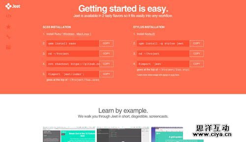 A grid system for humans 网站
