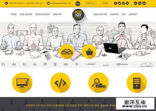 Digital Agency 网页设计欣赏