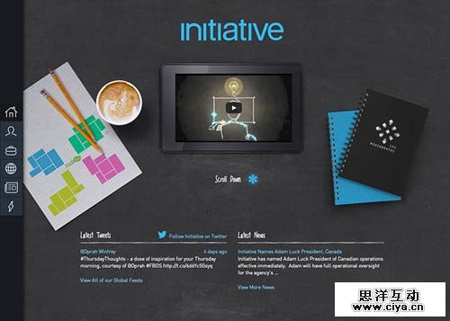 Initiative Website 网页设计欣赏