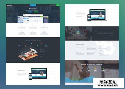 Smart Slider 2 - Demo 网页设计欣赏