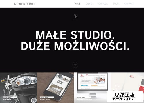 Lime Street 网页设计欣赏