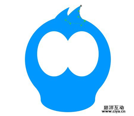 在Photoshop中创建一只可爱的Twitter小鸟