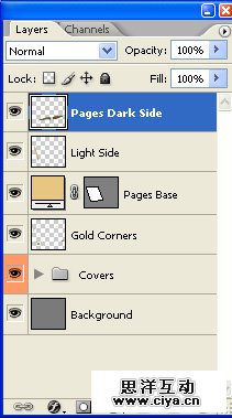PS中级教程！教你利用PS绘制精美的复古书本图标