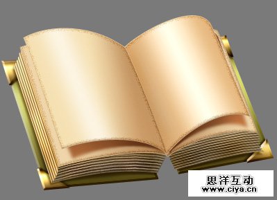 PS中级教程！教你利用PS绘制精美的复古书本图标