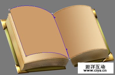 PS中级教程！教你利用PS绘制精美的复古书本图标