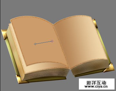 PS中级教程！教你利用PS绘制精美的复古书本图标