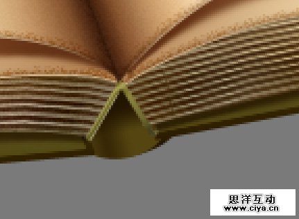 PS中级教程！教你利用PS绘制精美的复古书本图标