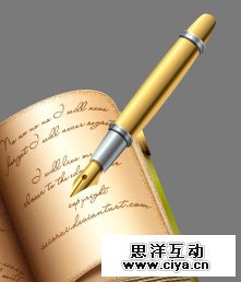 PS中级教程！教你利用PS绘制精美的复古书本图标