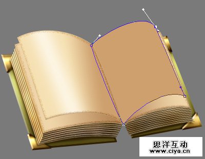 PS中级教程！教你利用PS绘制精美的复古书本图标