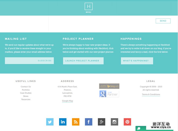 细节是魔鬼！设计网页页脚的15个超实用技巧