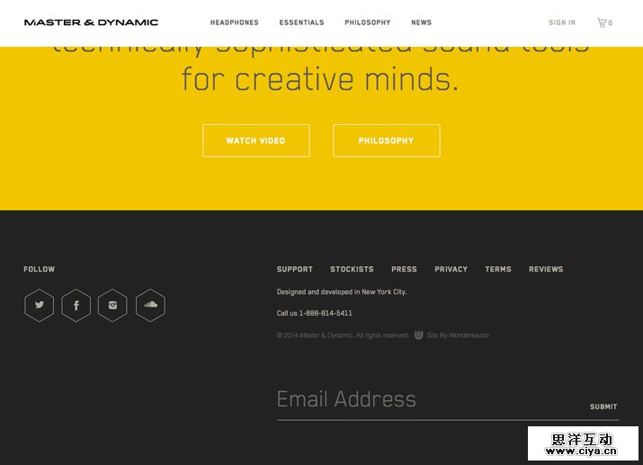细节是魔鬼！设计网页页脚的15个超实用技巧