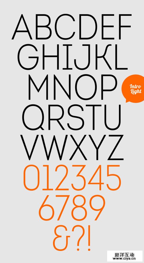 Intro Condensed Free Font